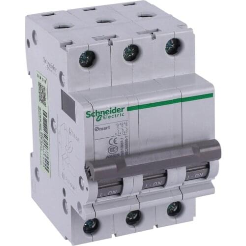 D-Shape 3P 10A 16A 20A 25A 32A Miniature Circuit Breaker Electric Air Switch Osmart-K Lighting Type 400VAC 4.5KA