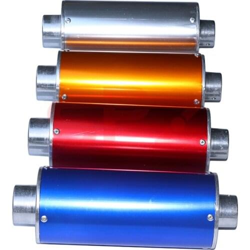 Off-road vehicle exhaust decorative pipe is suitable for 50cc 110cc 125cc 140cc 28mm motorcycle large-diameter exhaust pipe