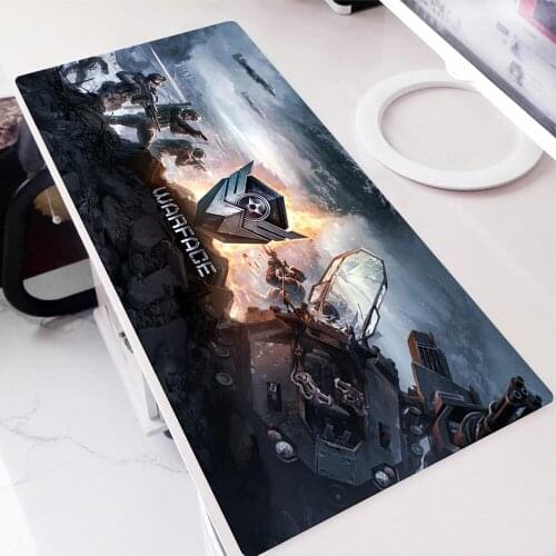 Warface Gaming Table Mat Mouse Pads Anime Mouse Pad Large Computer Mousepad Xxl PC Gamer Cabinet Keyboard Desk Protector Deskpad