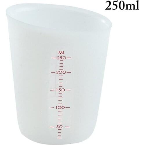 Kapmore 1pc Silicone Measuring Cup Non-Stick Flexible Mixing Cup Pouring Cup For Kitchen Measuring Tools Accessories