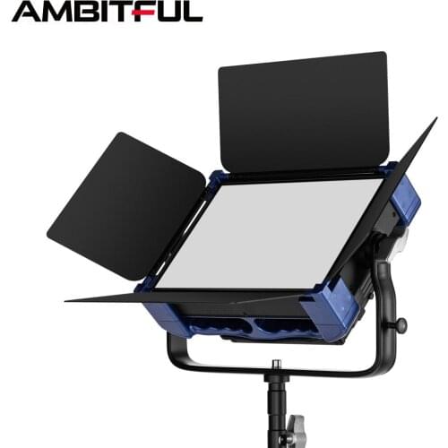 AMBITFUL P120DT-W Professional LED Video Light 90W Bi-Color 2800K-5600K CRI97+TLCI99 0 Noise for News Interview Video Shoting