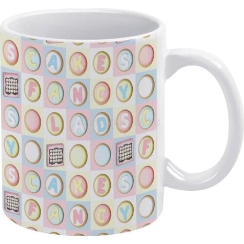 FANCY LADS CAKES White Mug Vintage Mug New Unisex Size Mug Juliaxliindra Fancy Lads Cakes Fancy Lads Snack Cakes Bethesda