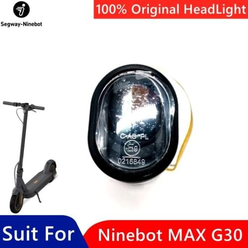 Ninebot MAX G30 Original Head Light Assembly G30 Smart Electric Scooter Headlight Replacement KickScooter Hover Skate Accessory