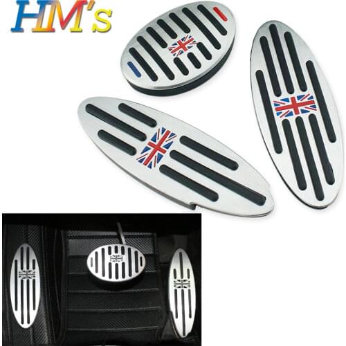 Footrest For Mini Cooper F60 Countryman Clubman S One R50 R53 R55 R60 R61 F55 F56 F54 R56 Foot Rest Pedal Sticker Accessories