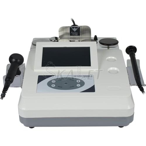 Portable Tecar Therapy Physiotherapy Pain Relief Monopolar RF RET CET Face Lift Beauty Slimming Equipment