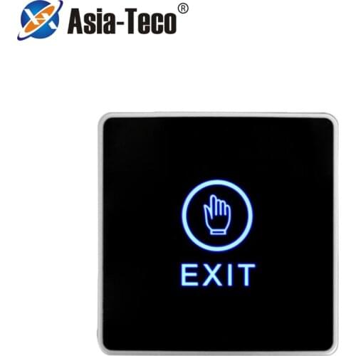 NO/NC/COM output back light Touch exit button panel for Home Security Protection With LED Indic for access Control System