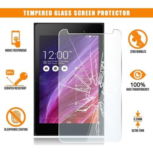 For Asus MEMO Pad 7 ME572C ME572CL Tablet Tempered Glass Screen Protector Scratch Proof Anti-fingerprint HD Clear Film Cover