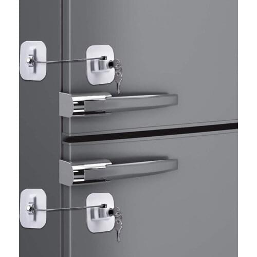 Baby Safety Protection Window Locks Children Safety Refrigerator Window Lock High Quality Baby Safety Supplies