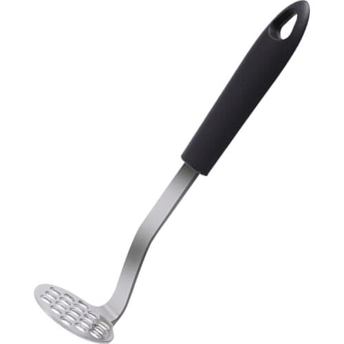 1pc Stainless Steel Potato Masher Manual Pressure Masher Potato Masher Garlic Ricer Vegetable Tools Kitchen Gadgets Accessories