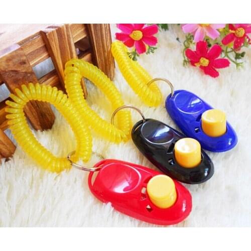 1 piece Pet Training Clicker dog clicker dog training clicker puppy clicker training random colors training dog wholesale