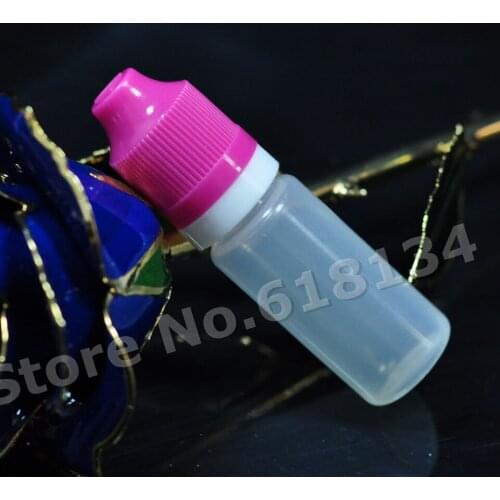 15000pcs anti leaking 10ml squeezed plastic dropper bottle with childproof and tamper evident cap for liquid oils