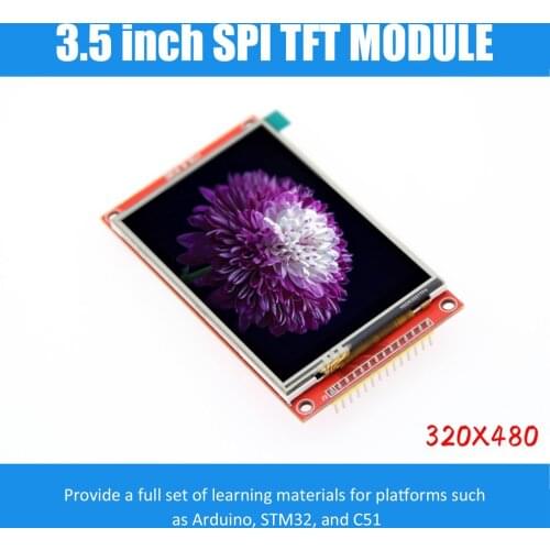 3.5 inch 320*240 SPI Serial TFT LCD Module Display Screen Optical Touch Panel Driver IC ILI9341 for MCU