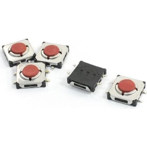 4Pin SMT SMD Momentary Waterproof Tact Push Button Switch 12x12x4mm 5Pcs
