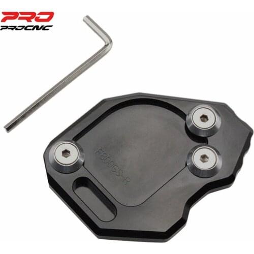 F650GS Motorcycle Side Stand Kickstand For BMW F650GS F650 GS F 650GS F 650 GS 2007-2014 Sidestand Extension Enlarger Pad