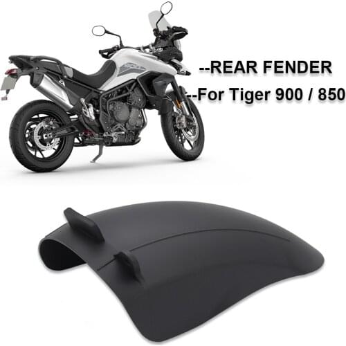 Motorcycle Rear Mudguard Fender Rear Extender Extension Tire Hugger Splash Guard Rear Fender For Tiger 900 GT Tiger 850