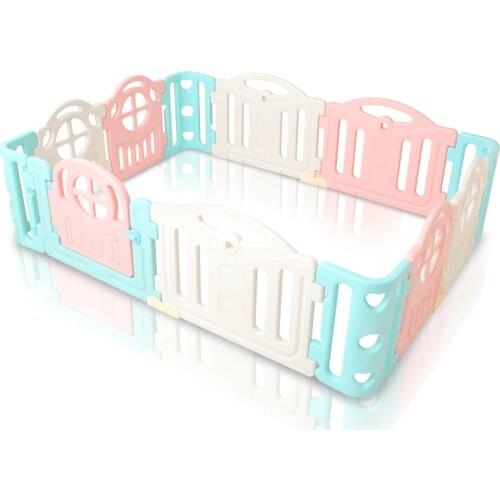 Anti-fall Baby Playpen Indoor Safety Fence Foldable Newborn Toddler Crawling Mat Portable Corralito Bebe Baby Furniture BE50BP