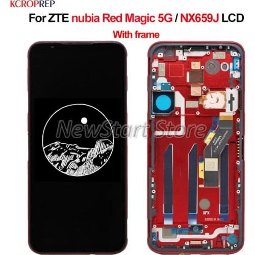 For ZTE nubia Red Magic 5G NX659J LCD Display Touch Screen Digitizer Assembly For nubia Red Magic 5G lcd Replacement Accessory
