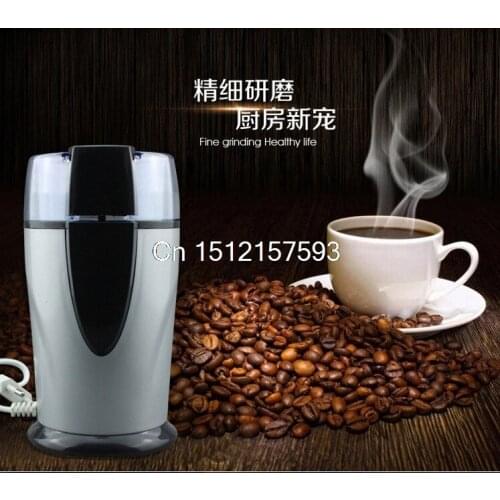 Electric Coffee grinder 220v-240V ELECTRICAL COFFEE herbs mill beans nuts grinding machine stainless steel blades Euro plug