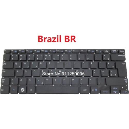 Laptop Keyboard For Samsung 530U3B 530U3C 535U3C 540U3C 532U3C Spain SP Thailand TI English US Swiss SW Brazil BR Without Frame