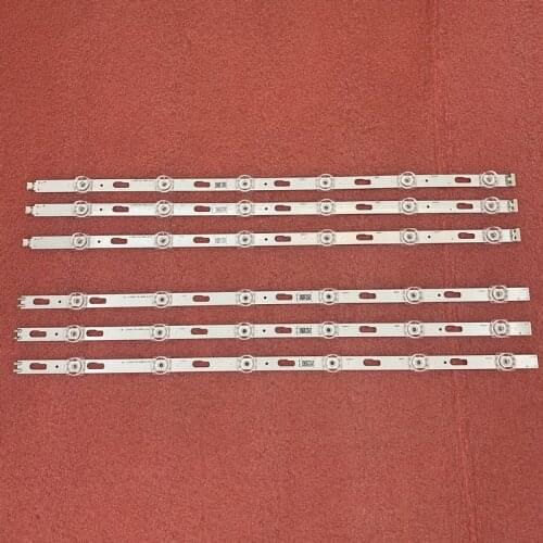 Kit 6pcs LED bar for Samsung UE50TU8500 UA50TU8000 UA50TU7000 JL.D500C1330-408AL-M_V02 408AR-M_V02 CY-BT050HGPV1H GT050HGCV3H