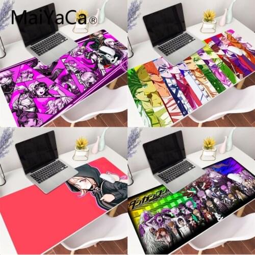 MaiYaCa Danganronpa Beautiful Anime Mouse Mat Gaming Mouse Pad Large Deak Mat for overwatch/cs go/world of warcraft