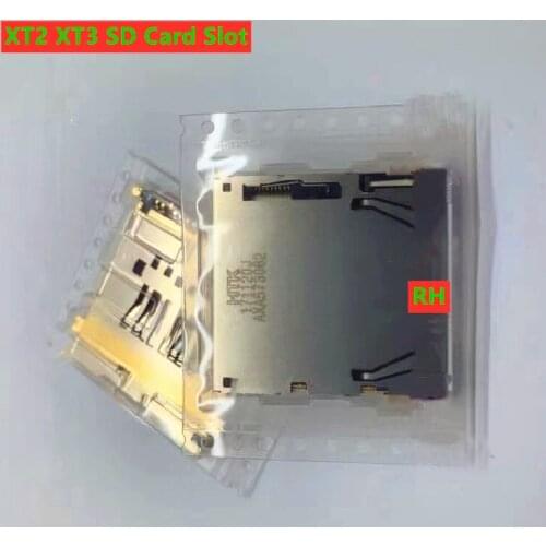 New For Fujifilm XT2 SD Memory XT3 Card Slot Holder Assembly For FUJI X-T2 Connecto X-T3 Reader Camera Repair Part