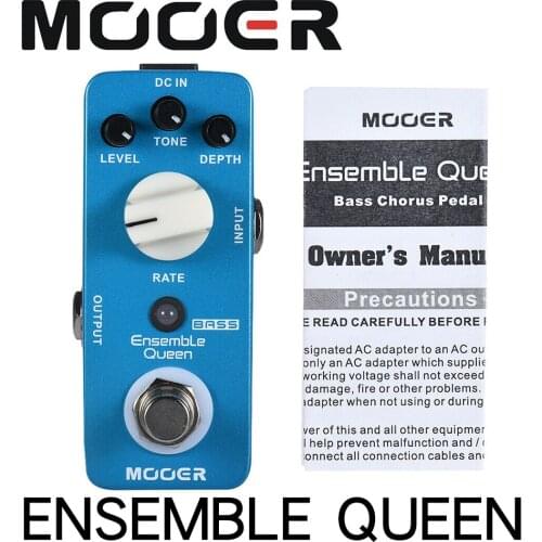 MOOER Chorus Effect Guitar Pedal Ensemble Queen Bass Chorus Guitar Effect Pedal True Bypass Guitar Parts & Accessories