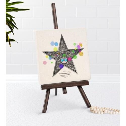 Personalized School Ünlüyüm Şovaleli Natural Taş-2