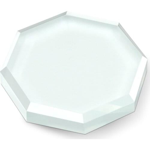 Crystal Glass Individual Eyelashes Glue Pad For Eyelash Extension Glue Holder Eyelashes Adhesive Pallet Paste Stand Makeup Tool