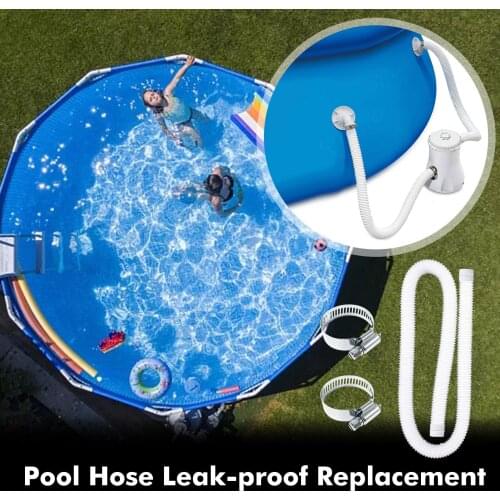 Swimming Pool Pump Replacement Hose Leak-proof Soft Pipe For Filter Pumps 607, 637 330 GPH, 530 GPH, 1,000 GPH Accessories tool