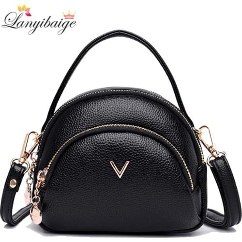 Three-layer Pocket Luxury Designer Handbag High Quality Leather Shoulder Crossbody Bags for Women 2021 New Purses And Handbags