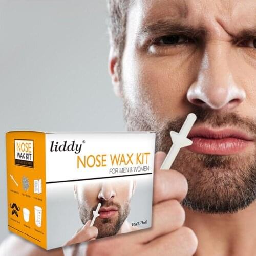 Nose Hair Removal Wax Nose Hair Trimmer And Wax Bean Cleaning Tool Hair Removal Wax Treatment Set-lip Hair, Nose Hair