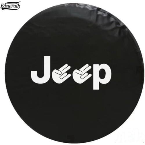 High Quality PU Leather Spare Wheel Tire Cover For Jeep For ISUZU For Suzuki Jimny For Toyota FJ80 FJ100 For Mitsubishi Pajero