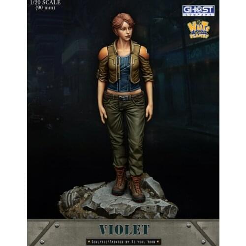 1:20 Resin Figure Model Game Film Violet Future Style R03