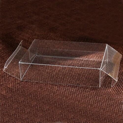 200pcs 2x10x15 Jewelry Gift Box Clear Boxes Plastic Box Transparent Storage Pvc Box Package Display Pvc Boxen For Wed/christmas