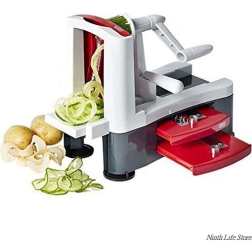 3 In 1 Vegetable Slicer Manual Vegetable Chopper Round Grater Mandoline Cutter Potato Home Kitchen Accessories Gadget Tools