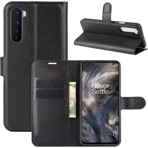 For Oneplus Nord Case Flip Case For Oneplus Nord High Quality Leather Stand Cover With Card Holder For Oneplus Nord