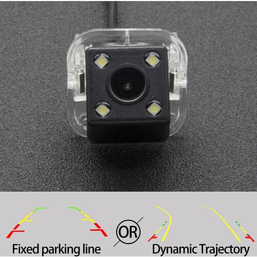 Fixed Or Dynamic Trajectory Tracks Car Rear View Camera For Toyota Alphard Vellfire Noah Reserve hole Car Parking Accessories