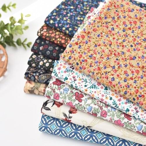 50 * 108 cm cotton cotton corduroy fabric childrens clothing diy craft qipao dress shirt pants fabric