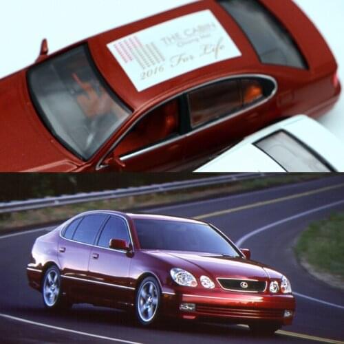 KYOSHO 1:43 LEXUS GS300 J-Collection Toyota Aristo Signed Version Limited Collector Edition Metal Diecast Model Toy Gift