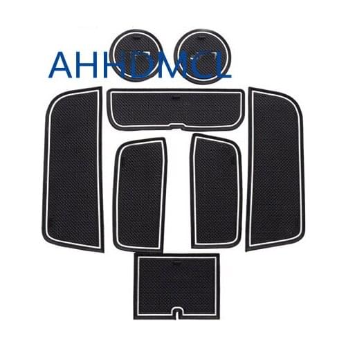 Car Door Groove Mat Gate Slot Cup Armrest Storage Pad Mat For V60 S60