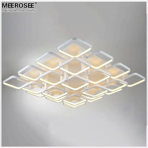 Square LED Ceiling Lighting Surface Mounted White Acrylic LED Lamp For Living Room lamparas de Techo Home Lighting