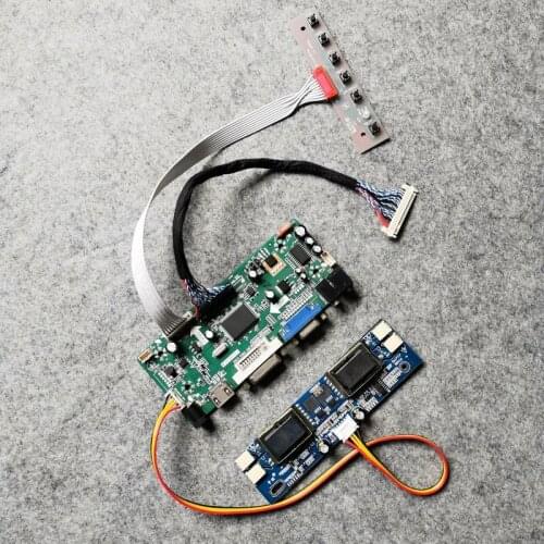 MNT68676 1280*1024 4-CCFL For HT190E01/HT170E01/HT170EX1/M170MNE1 screen 30-Pin LVDS VGA DVI Kit LCD panel controller board