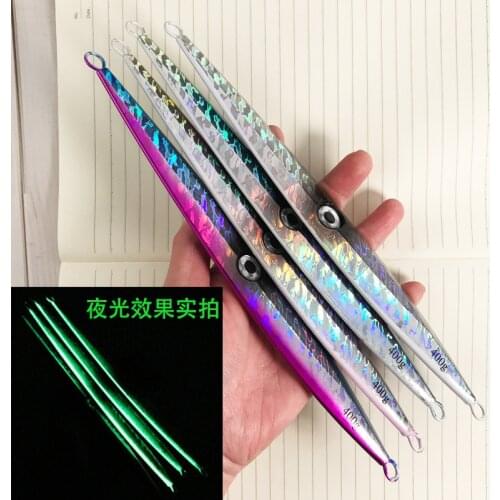 4Pcs/Lot Pencil Sinking Fishing Lure Salt Water 80g Bass Tackle Lures 18.5cm Fish Bait Trolling Lure For Fishing Accessories
