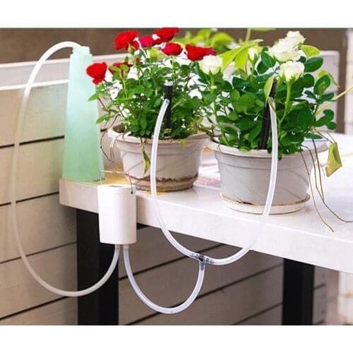 Pump Timer System Indoor Automatic Watering Pump Controller Flowers Plants Home Sprinkler Drip Irrigation Device Watering Kits