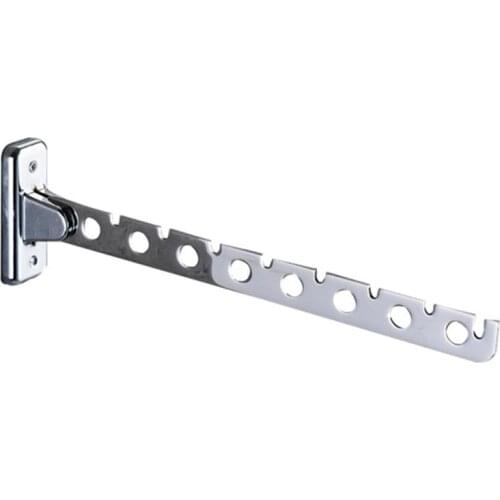 Folding Hanger holder Stainless Steel Hotel Hanging Drying Clothes Rack Multi-purpose Clothes Storage Hook Hanger Stand #40