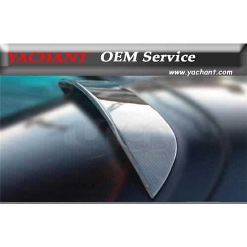 Car-Styling Carbon Fiber CF Rear Roof Spoiler Fit For 1992-1997 Mazda RX7 FD3S Origin Lab Style Rear Roof Spoiler Wing