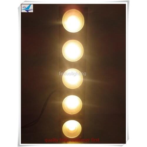 H- Brightness point control COB 5x30w beam warm white led matrix light flash dmx building stage light
