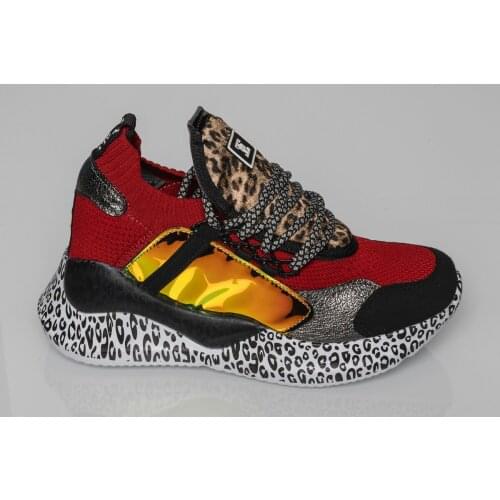 High Base Red Women 'S Sports Shoes