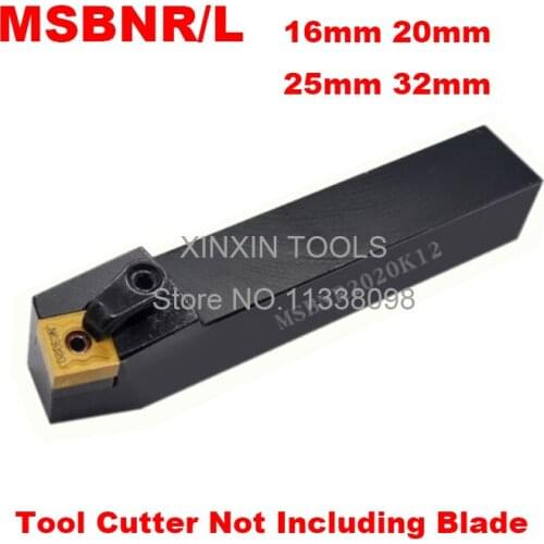 Angle 75 MSBNR1616H12 MSBNR2020K12 MSBNR2525M12 MSBNR3232P12 MSBNL2020K12 MSBNL1616H12 MSBNL the Right/Left CNC Turning tools